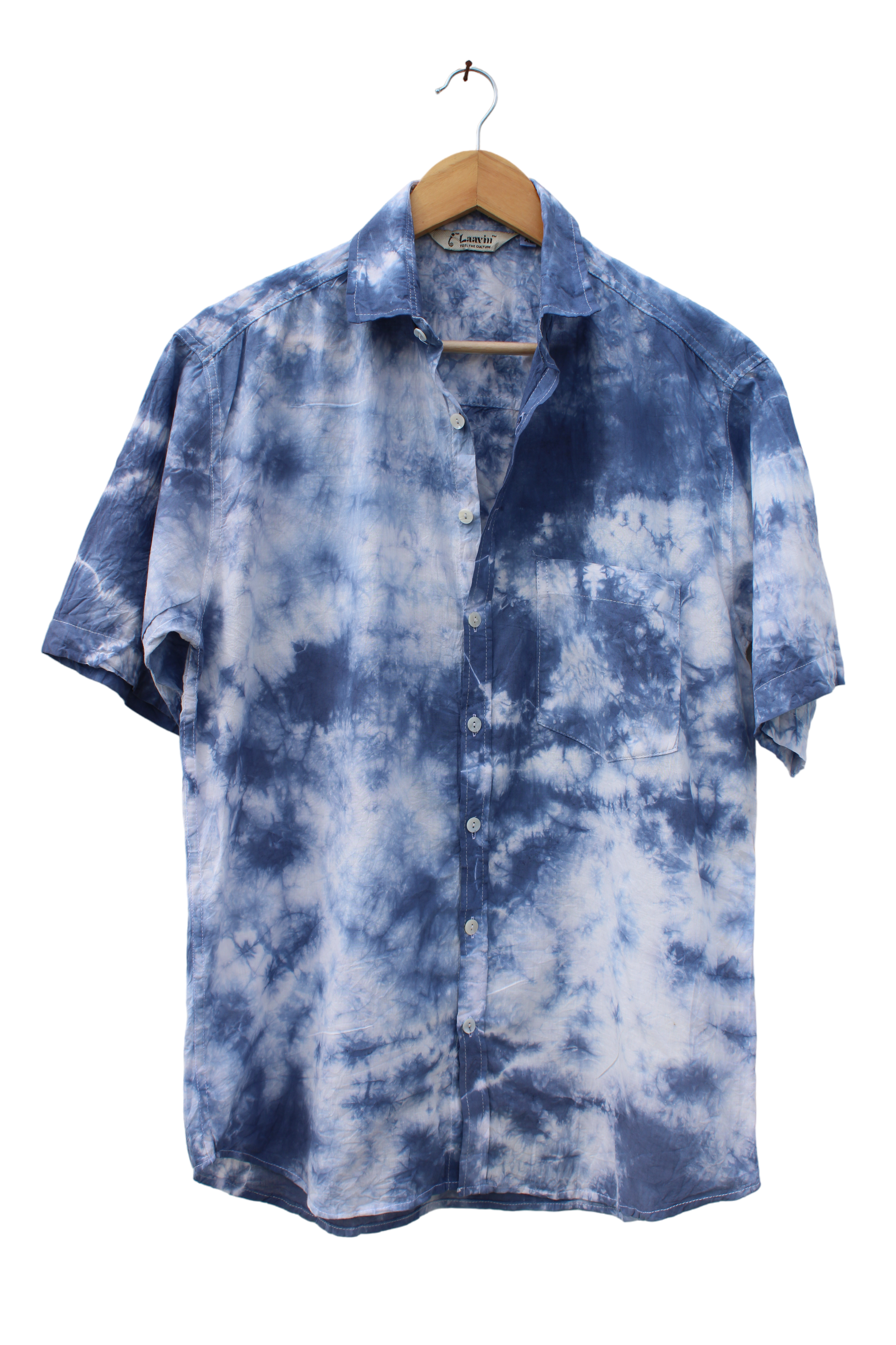100% Cotton Shibori Shirt