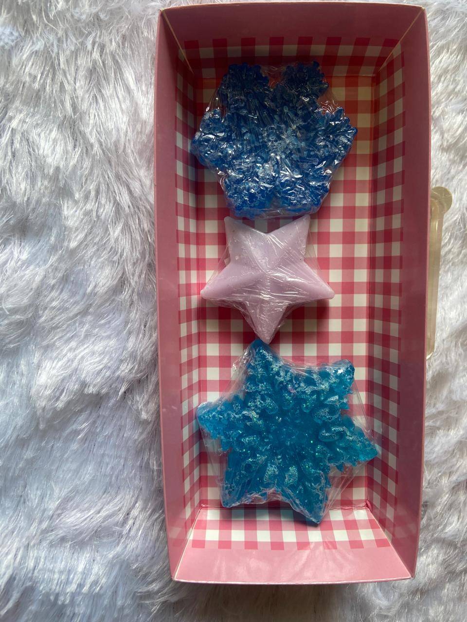 Star-Shaped Soaps Gift Set - Unique Bath Products for Pampering