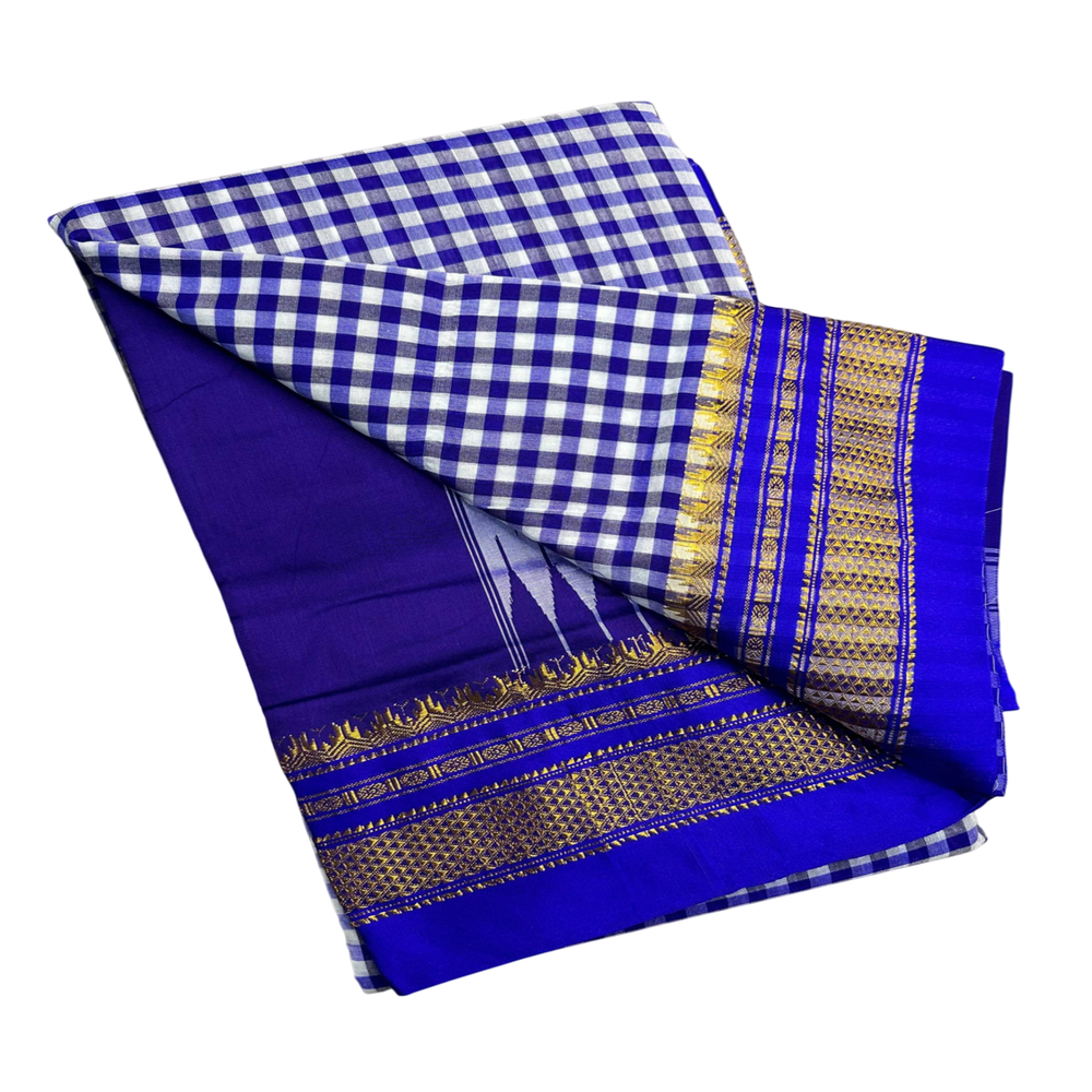 elegant karnataka traditional saree with intricate patterns vibrant colors and traditional motifs includes matching blouse perfect for festive occasions